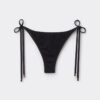 Calcinhas brasileiras de banho tipo tanga com laços Sparkling Dusk