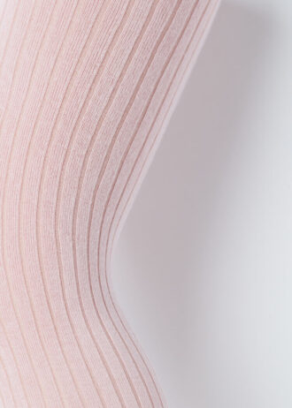 Collants de algodão com canelado para meninas