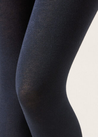 Collants opacos em caxemira mate e modal