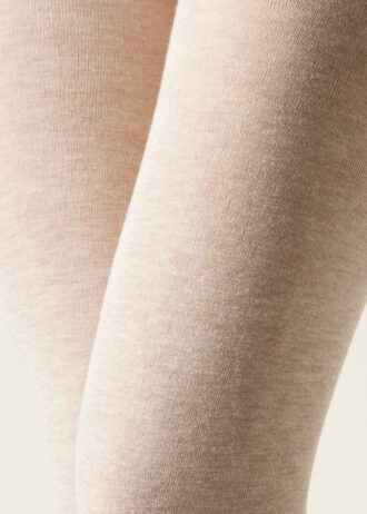 Collants opacos em caxemira mate e modal