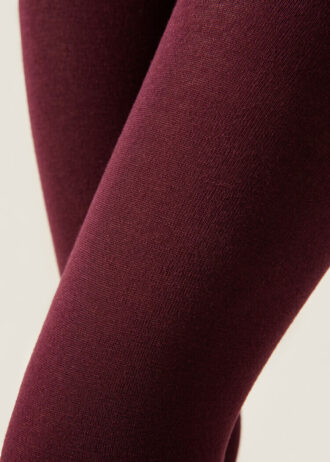 Collants opacos em caxemira mate e modal