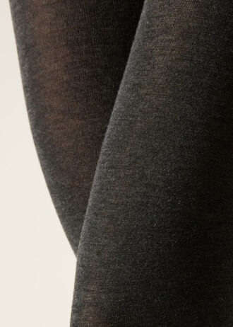 Collants opacos em caxemira mate e modal