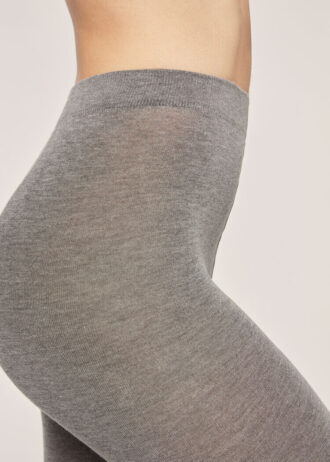 Collants opacos em caxemira mate e modal