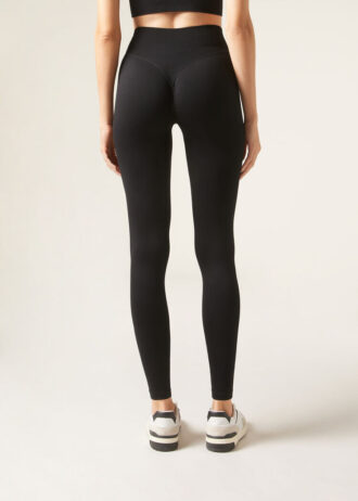 Leggings com franzido