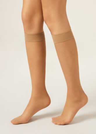 Meias até ao joelho Comfort Cuff de 20 deniers