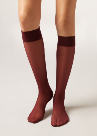 Meias até ao joelho Comfort Cuff de 20 deniers