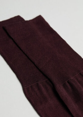 Meias compridas de fio Lisle para homem