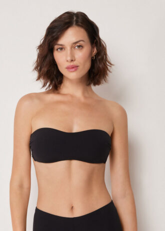 Top de biquíni bandeau Premium Fit