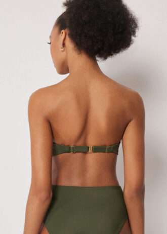 Top de biquíni bandeau Premium Sculpt