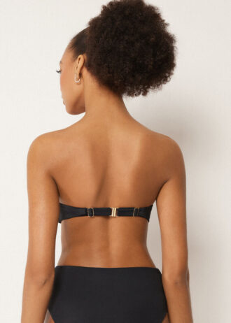Top de biquíni bandeau Premium Sculpt